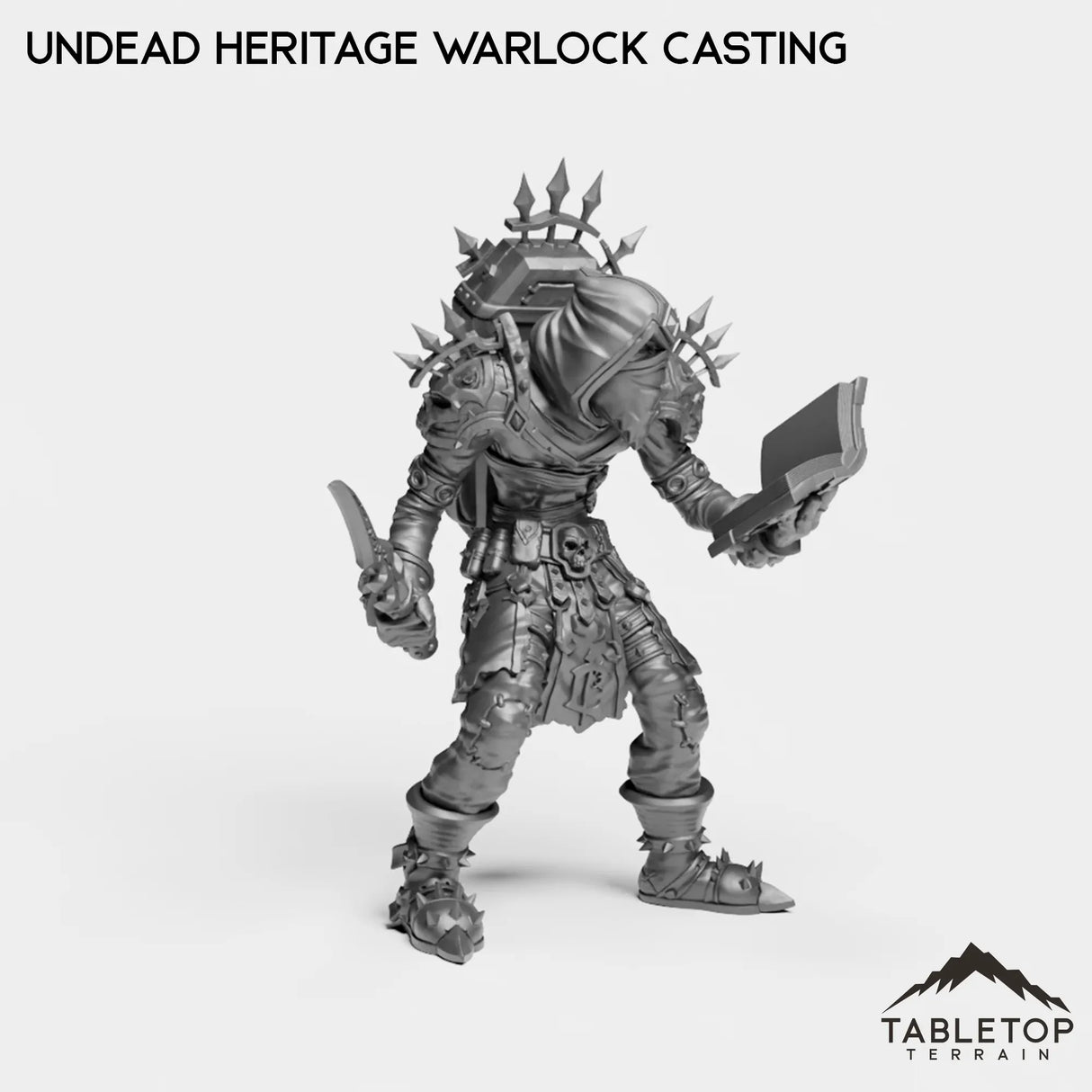 Tabletop Terrain Miniature Undead Heritage Warlock