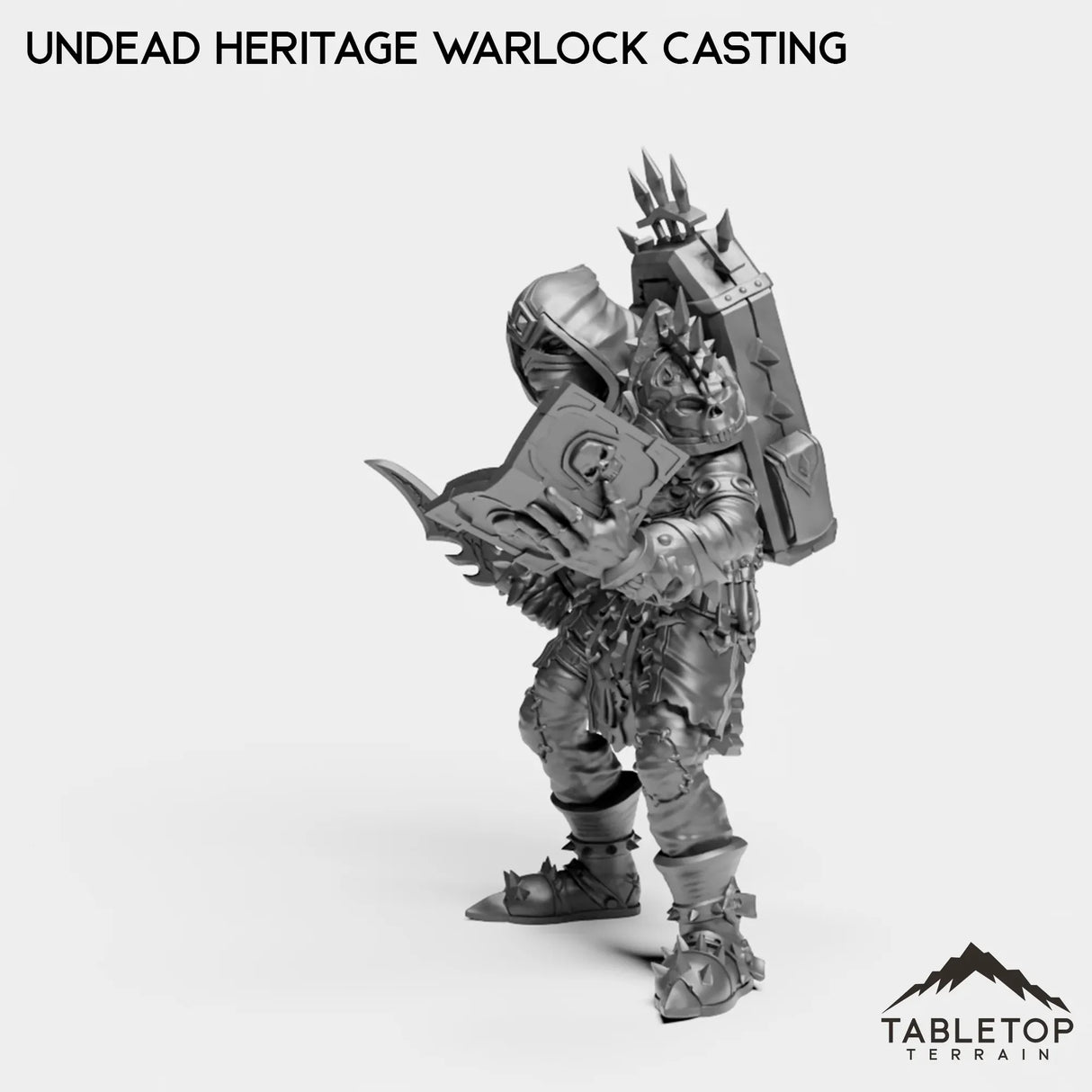 Tabletop Terrain Miniature Undead Heritage Warlock