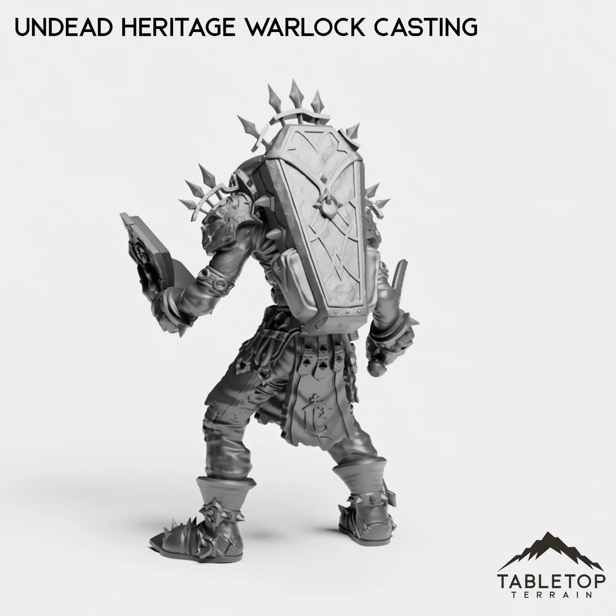 Tabletop Terrain Miniature Undead Heritage Warlock