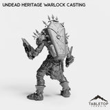 Tabletop Terrain Miniature Undead Heritage Warlock