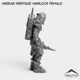 Tabletop Terrain Miniature Undead Heritage Warlock Female