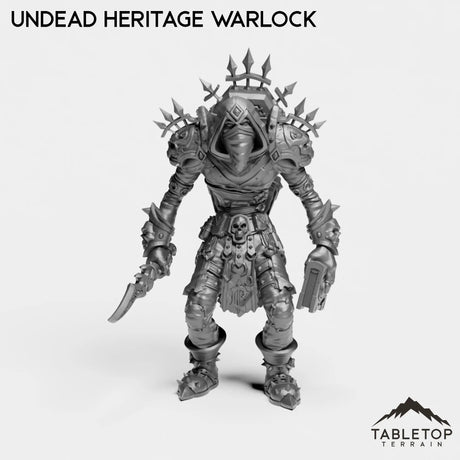 Tabletop Terrain Miniature Undead Heritage Warlock Undead Heritage Warlock