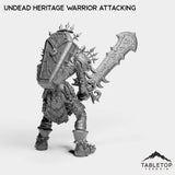 Tabletop Terrain Miniature Undead Heritage Warrior