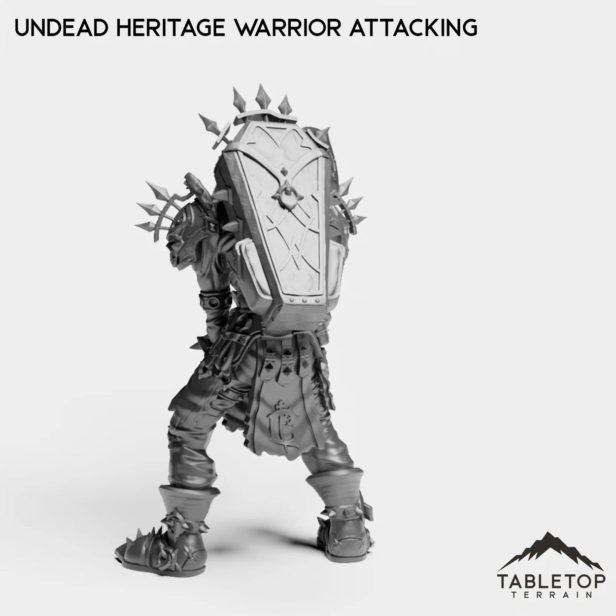 Tabletop Terrain Miniature Undead Heritage Warrior