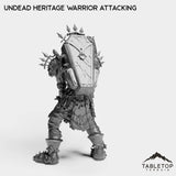 Tabletop Terrain Miniature Undead Heritage Warrior