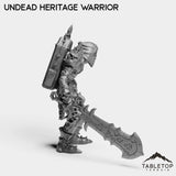 Tabletop Terrain Miniature Undead Heritage Warrior
