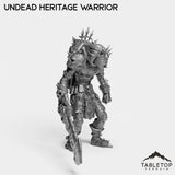 Tabletop Terrain Miniature Undead Heritage Warrior