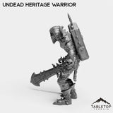Tabletop Terrain Miniature Undead Heritage Warrior
