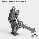 Tabletop Terrain Miniature Undead Heritage Warrior