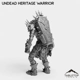 Tabletop Terrain Miniature Undead Heritage Warrior