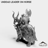 Tabletop Terrain Miniature Undead Leader on Horse