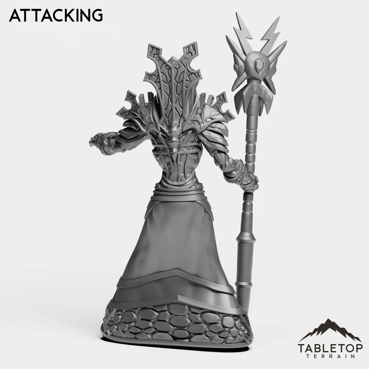 Tabletop Terrain Miniature Undead Mage Female Tier 1