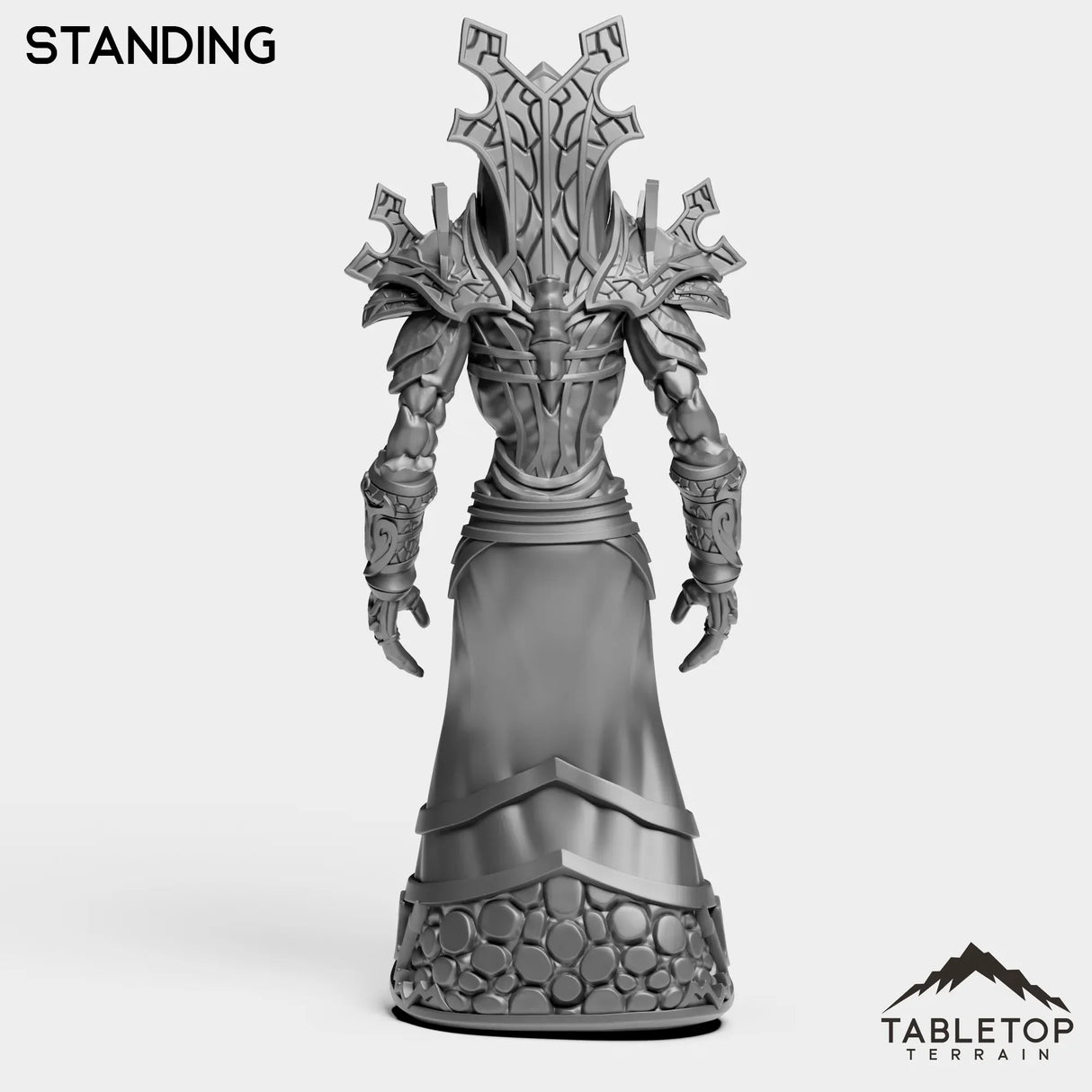 Tabletop Terrain Miniature Undead Mage Female Tier 1