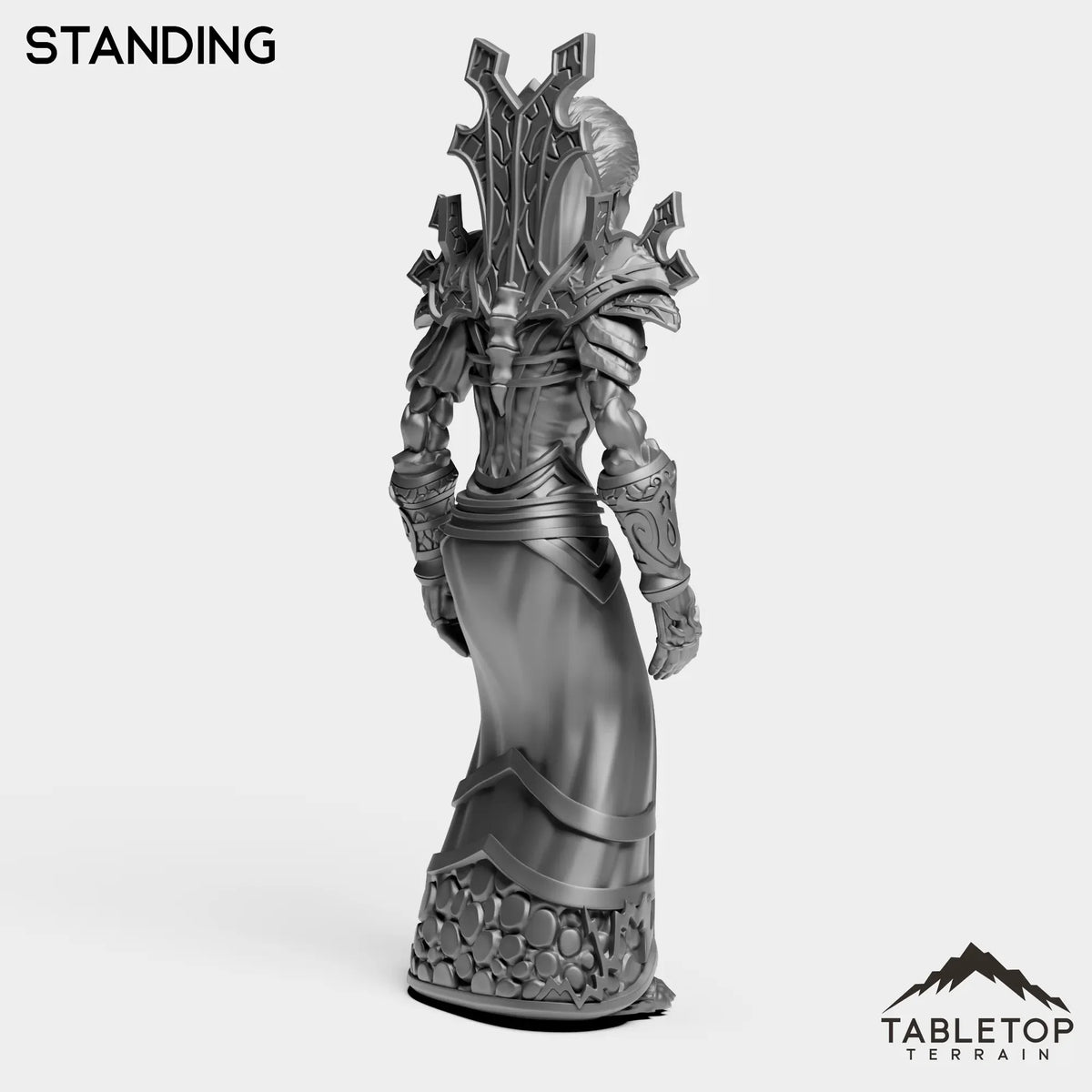 Tabletop Terrain Miniature Undead Mage Female Tier 1