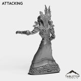 Tabletop Terrain Miniature Undead Mage Female Tier 1