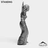 Tabletop Terrain Miniature Undead Mage Female Tier 1