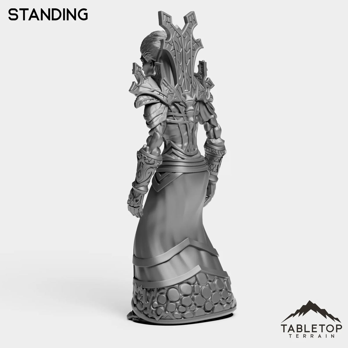 Tabletop Terrain Miniature Undead Mage Female Tier 1