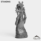 Tabletop Terrain Miniature Undead Mage Female Tier 1