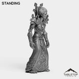 Tabletop Terrain Miniature Undead Mage Female Tier 1