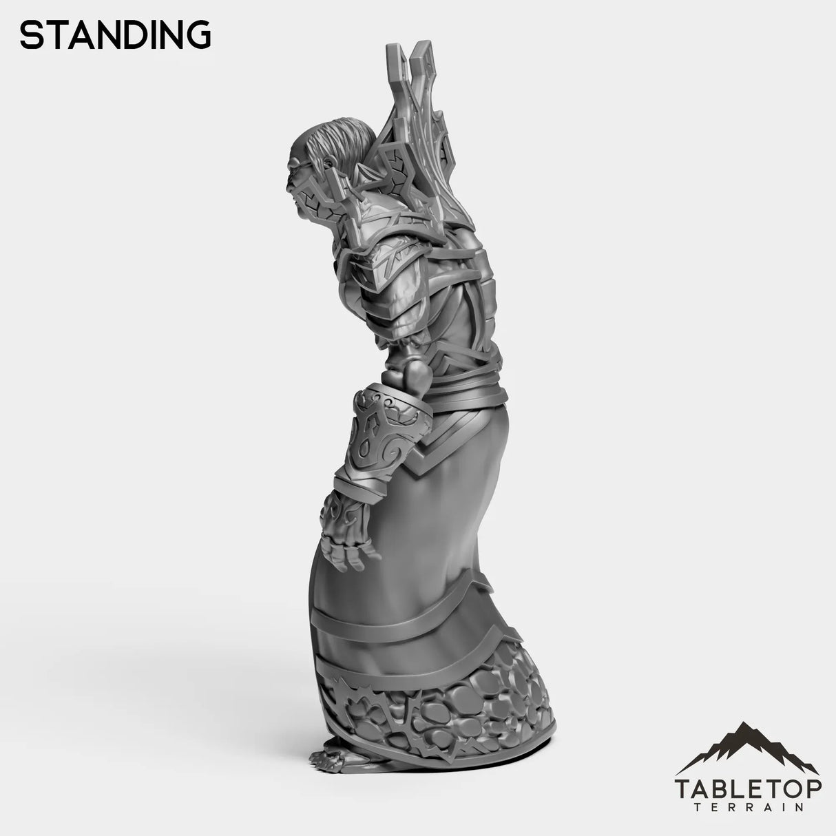 Tabletop Terrain Miniature Undead Mage Tier 1