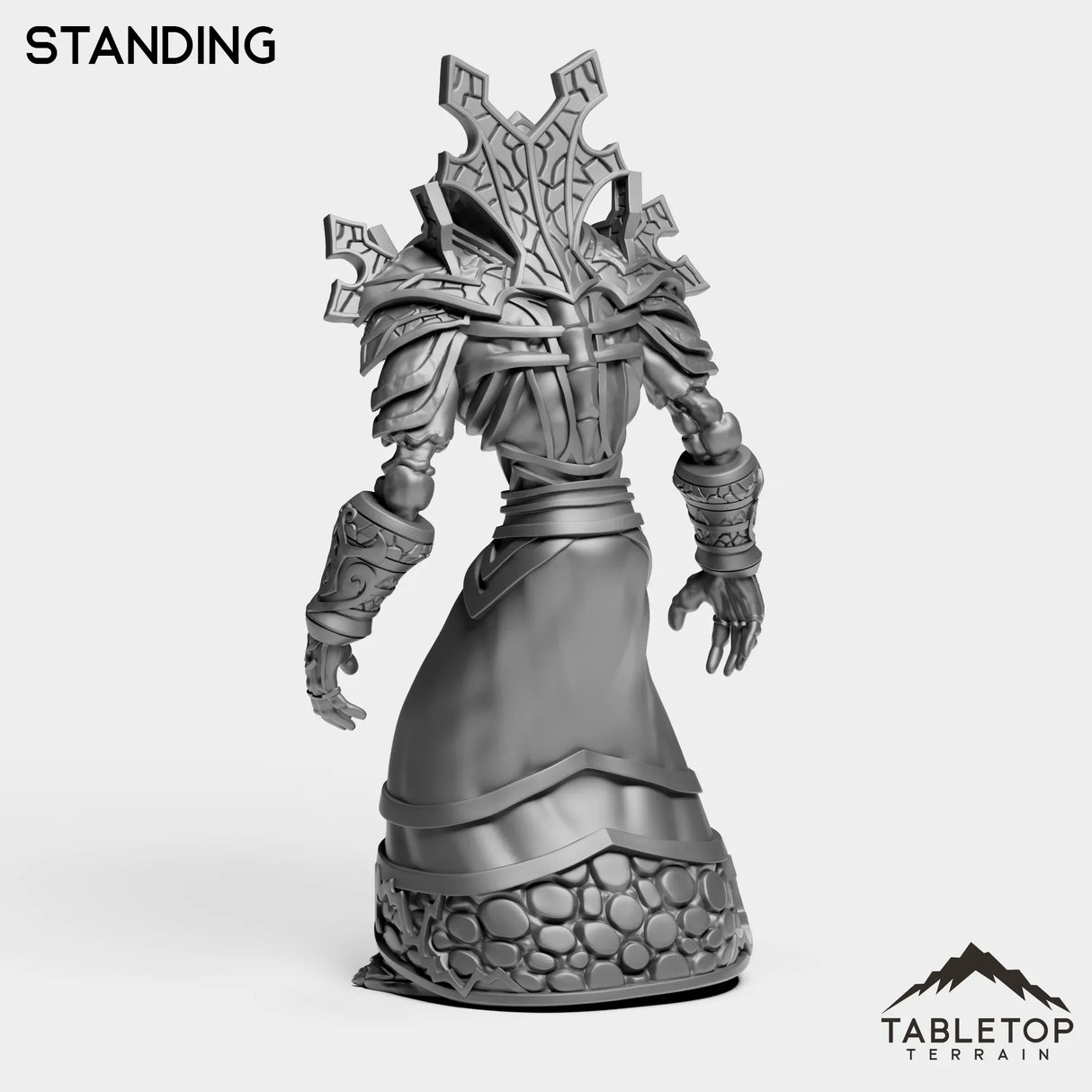 Tabletop Terrain Miniature Undead Mage Tier 1