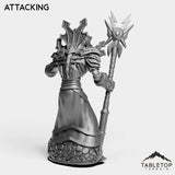 Tabletop Terrain Miniature Undead Mage Tier 1