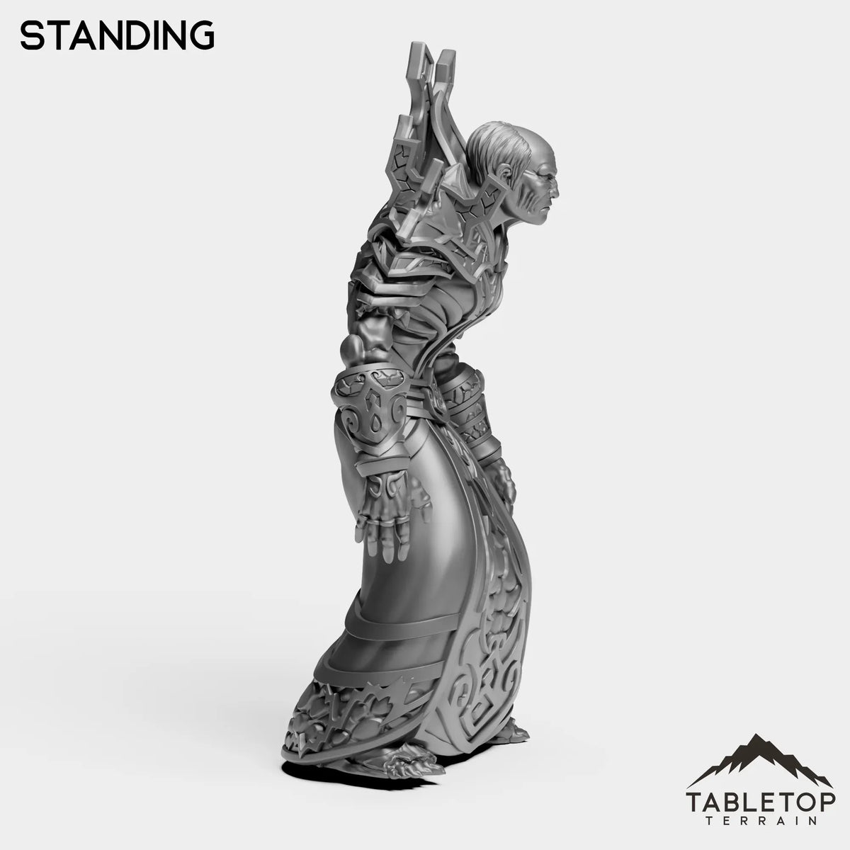 Tabletop Terrain Miniature Undead Mage Tier 1