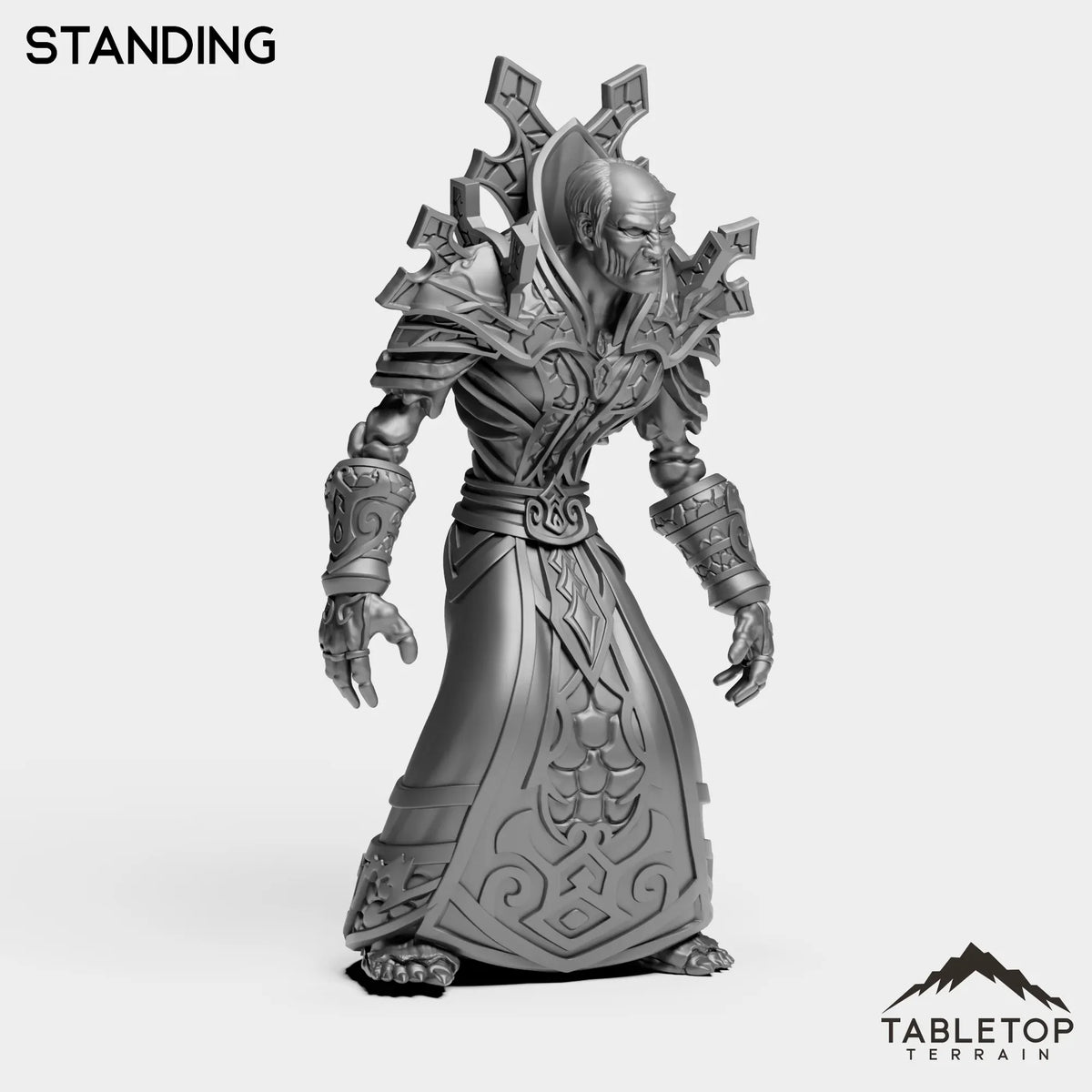 Tabletop Terrain Miniature Undead Mage Tier 1