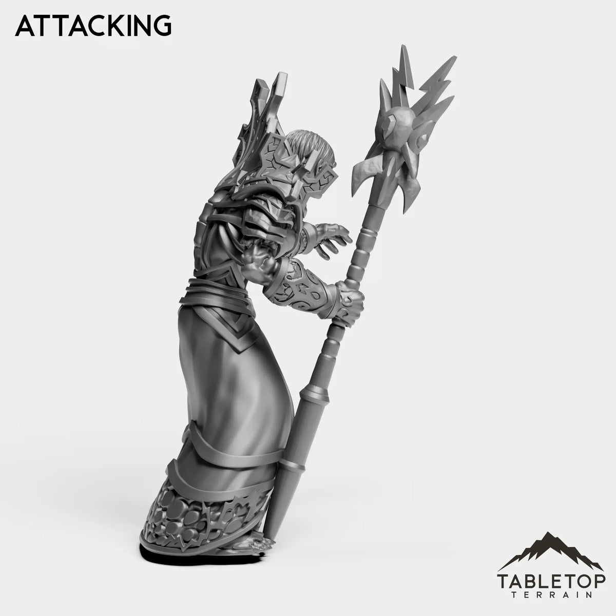 Tabletop Terrain Miniature Undead Mage Tier 1