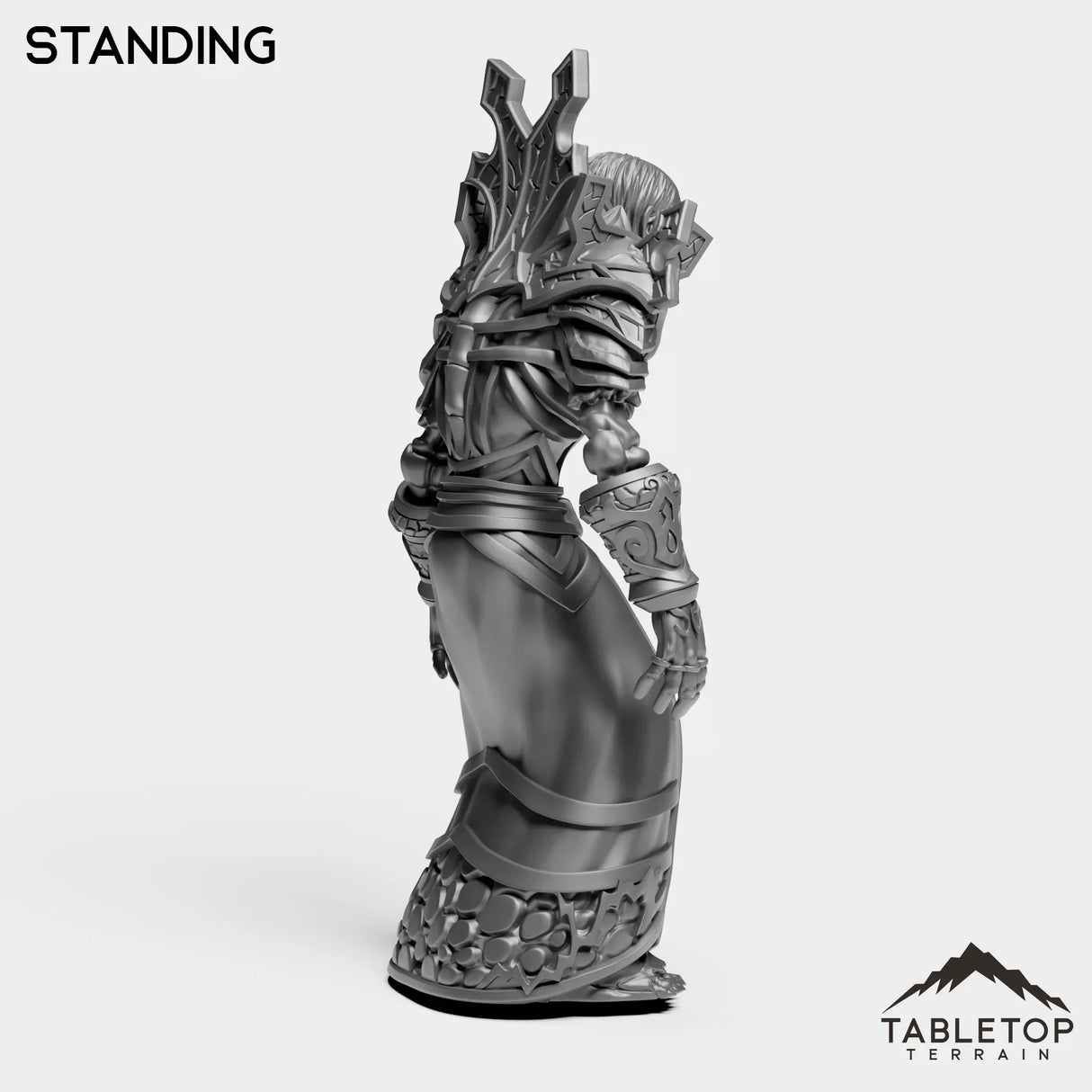Tabletop Terrain Miniature Undead Mage Tier 1