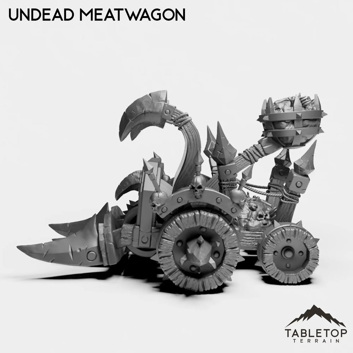 Tabletop Terrain Miniature Undead Meatwagon