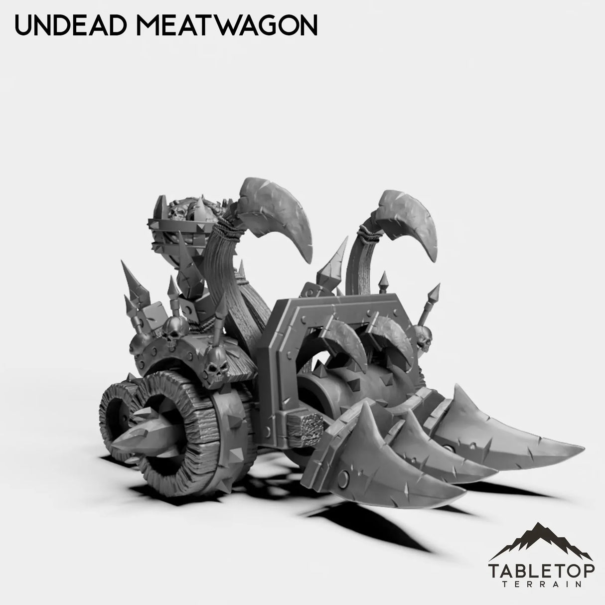 Tabletop Terrain Miniature Undead Meatwagon