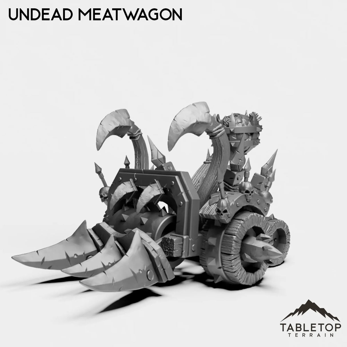 Tabletop Terrain Miniature Undead Meatwagon