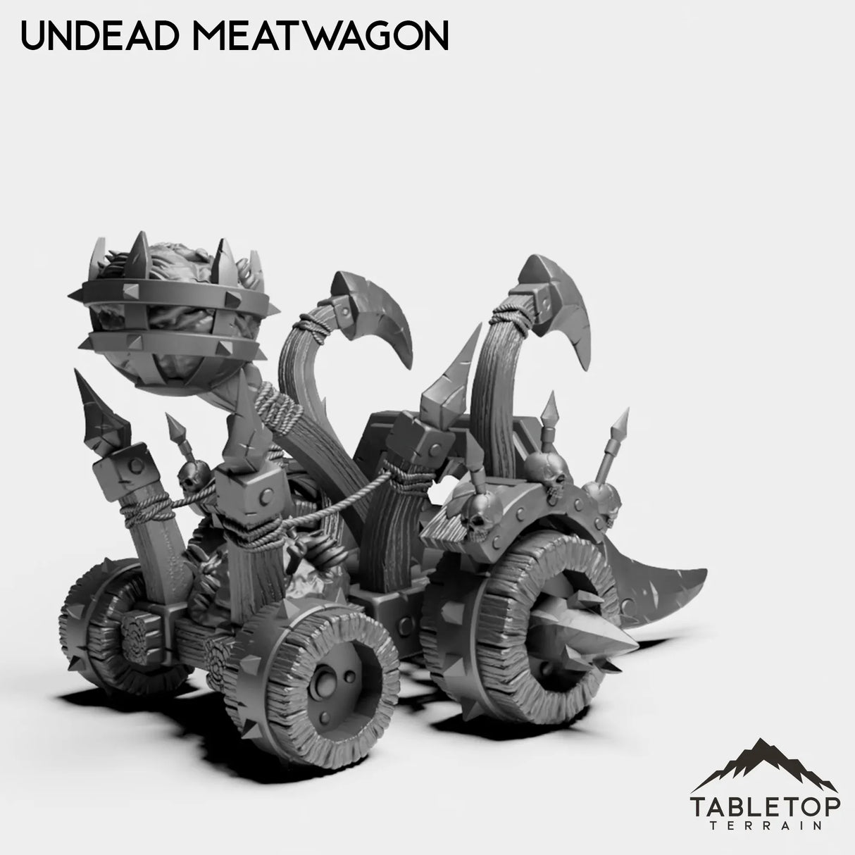 Tabletop Terrain Miniature Undead Meatwagon
