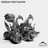 Tabletop Terrain Miniature Undead Meatwagon