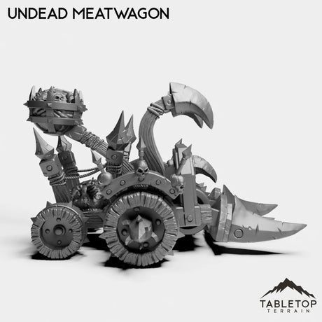 Tabletop Terrain Miniature Undead Meatwagon