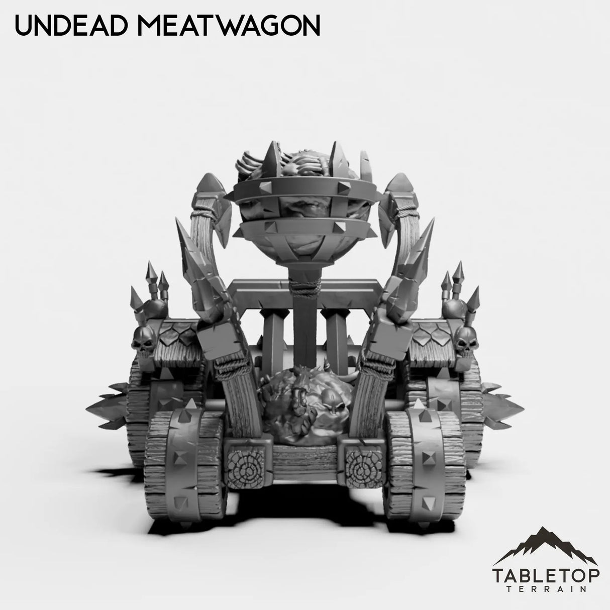Tabletop Terrain Miniature Undead Meatwagon