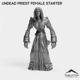 Tabletop Terrain Miniature Undead Priest Female Starter Undead Starter Priest Female