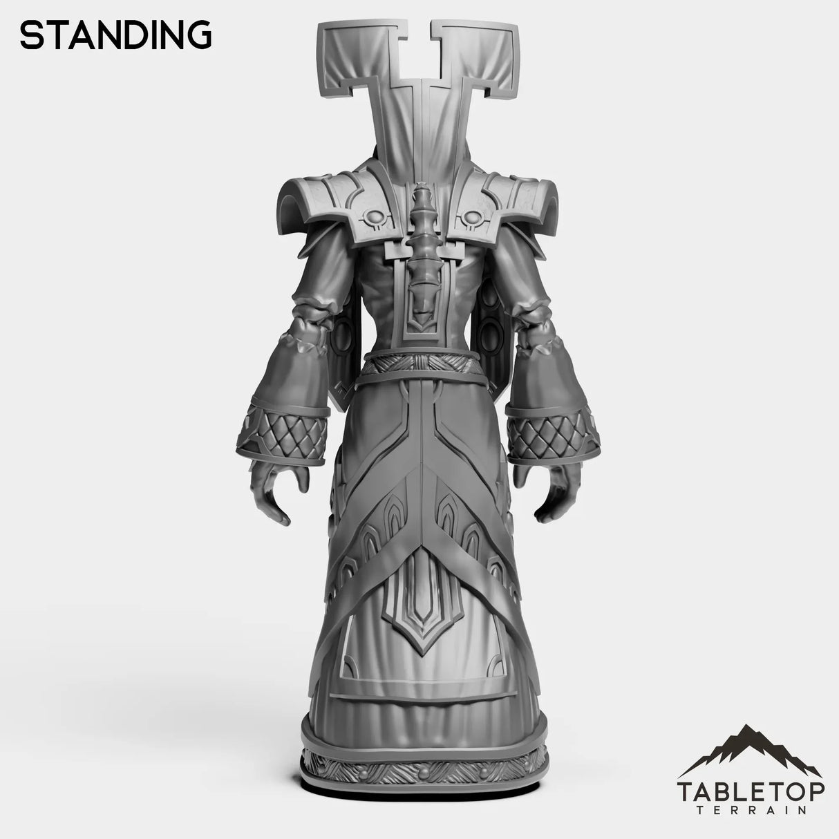 Tabletop Terrain Miniature Undead Priest Female Tier 1