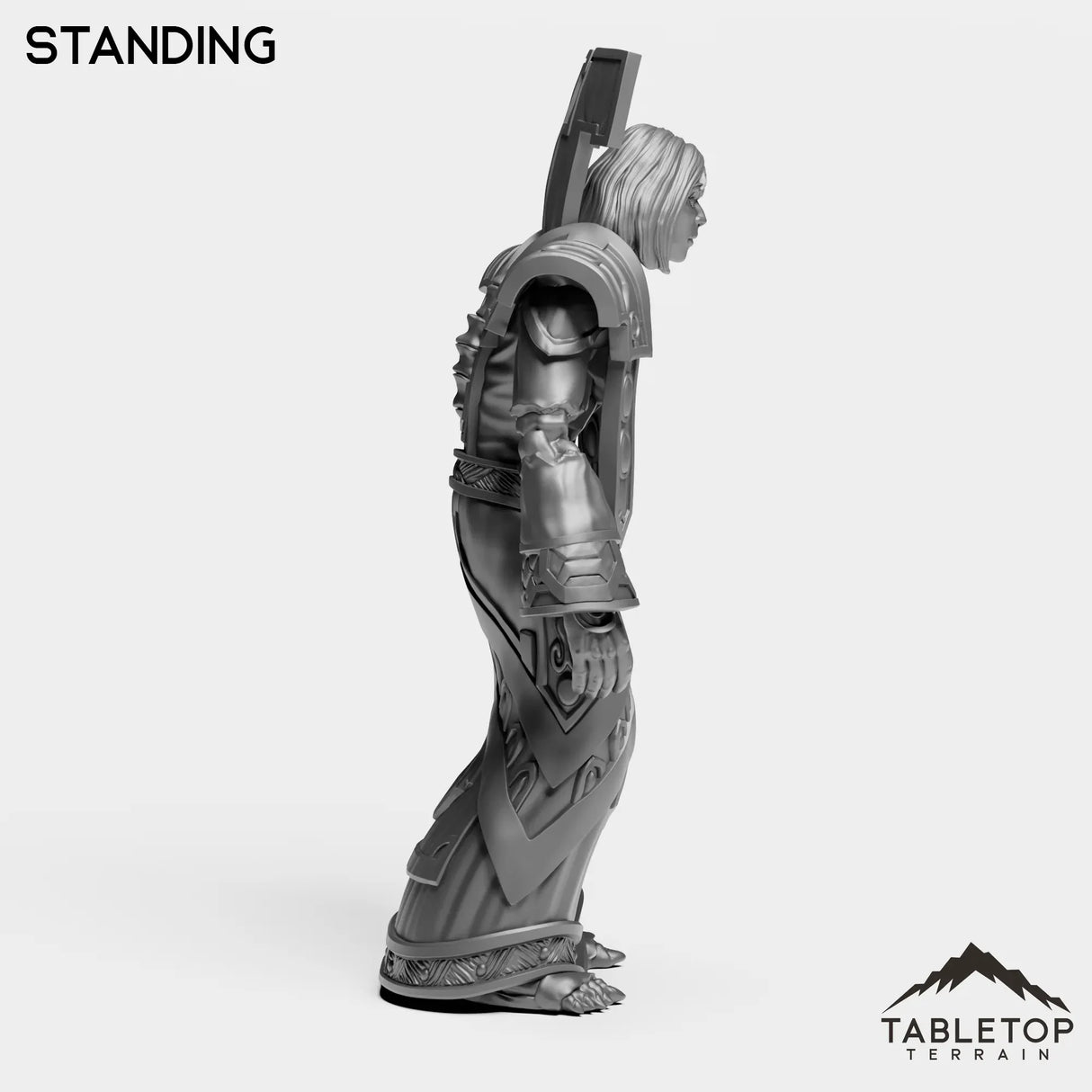 Tabletop Terrain Miniature Undead Priest Female Tier 1