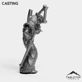 Tabletop Terrain Miniature Undead Priest Female Tier 1