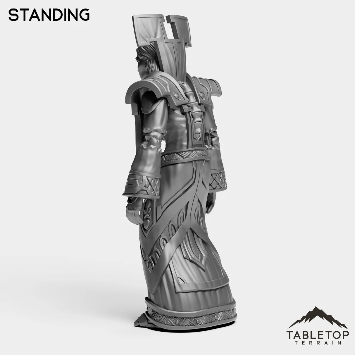 Tabletop Terrain Miniature Undead Priest Female Tier 1