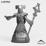 Tabletop Terrain Miniature Undead Priest Female Tier 1