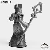 Tabletop Terrain Miniature Undead Priest Female Tier 1