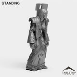 Tabletop Terrain Miniature Undead Priest Female Tier 1