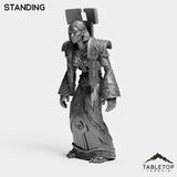 Tabletop Terrain Miniature Undead Priest Female Tier 1