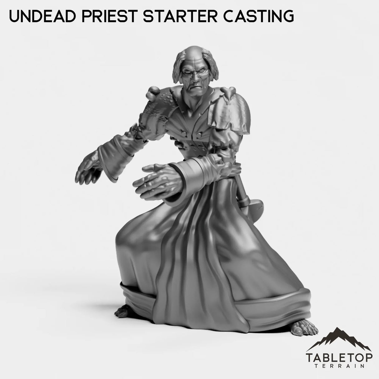 Tabletop Terrain Miniature Undead Priest Starter Casting Undead Starter Priest
