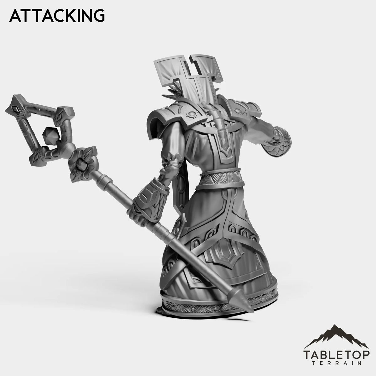 Tabletop Terrain Miniature Undead Priest Tier 1