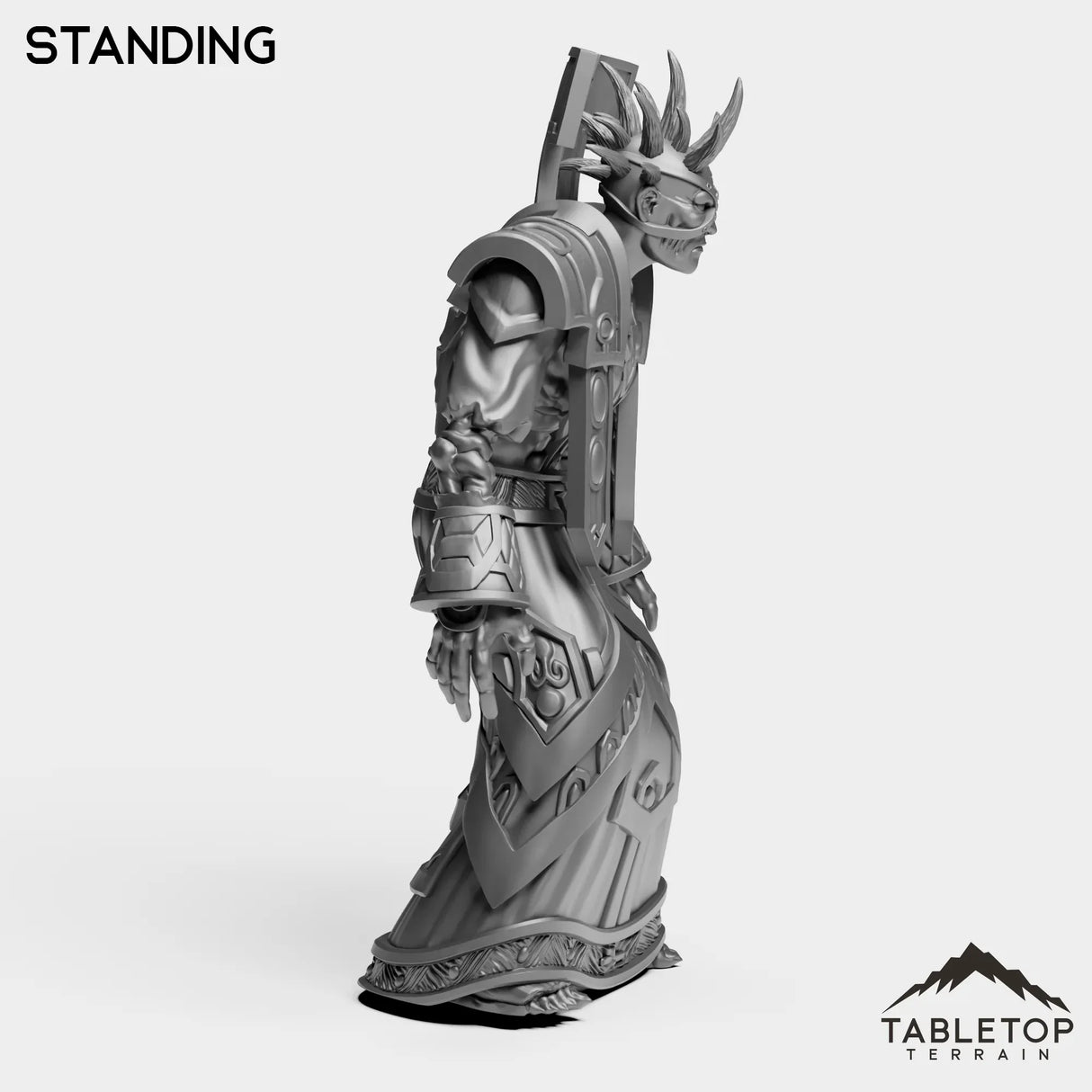 Tabletop Terrain Miniature Undead Priest Tier 1