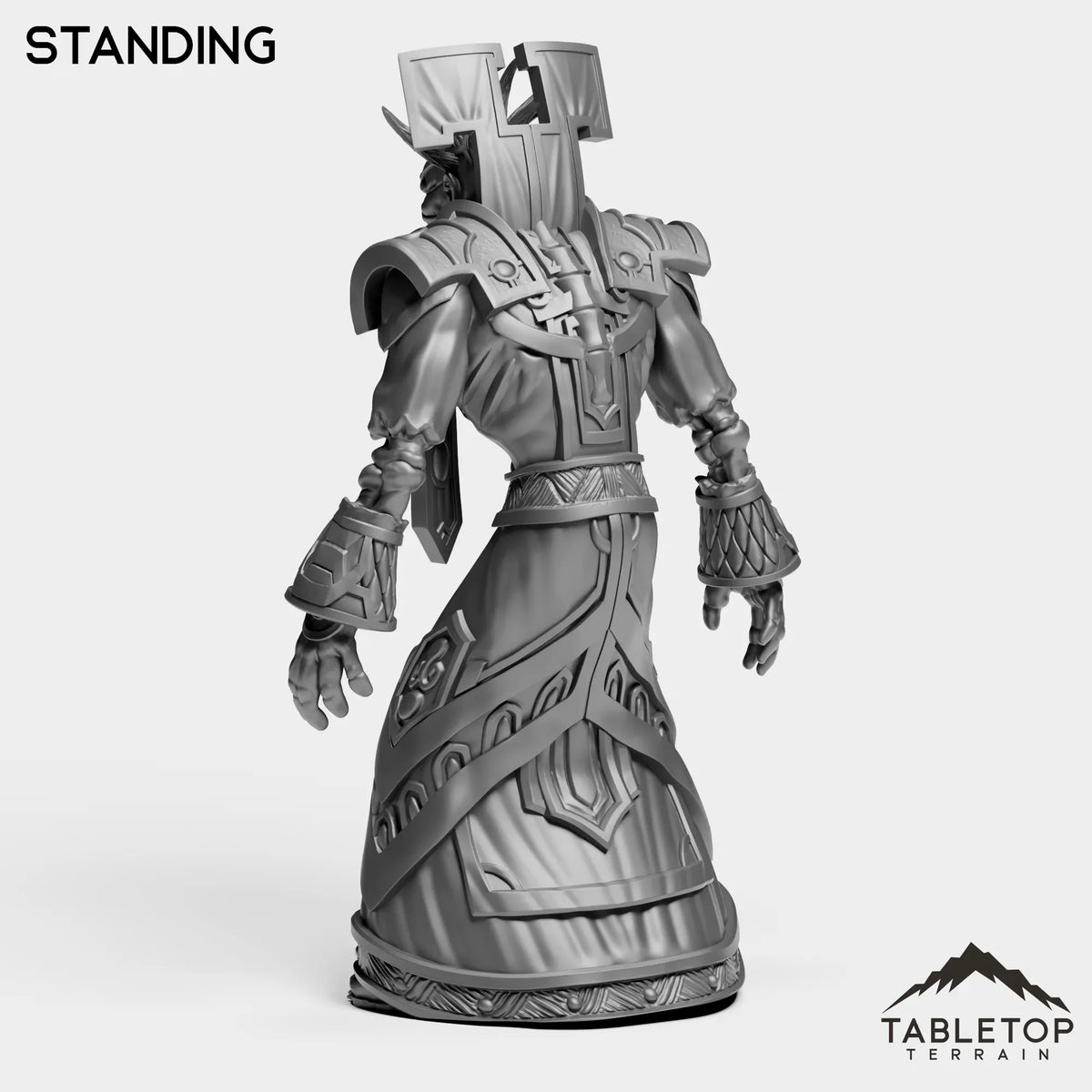 Tabletop Terrain Miniature Undead Priest Tier 1